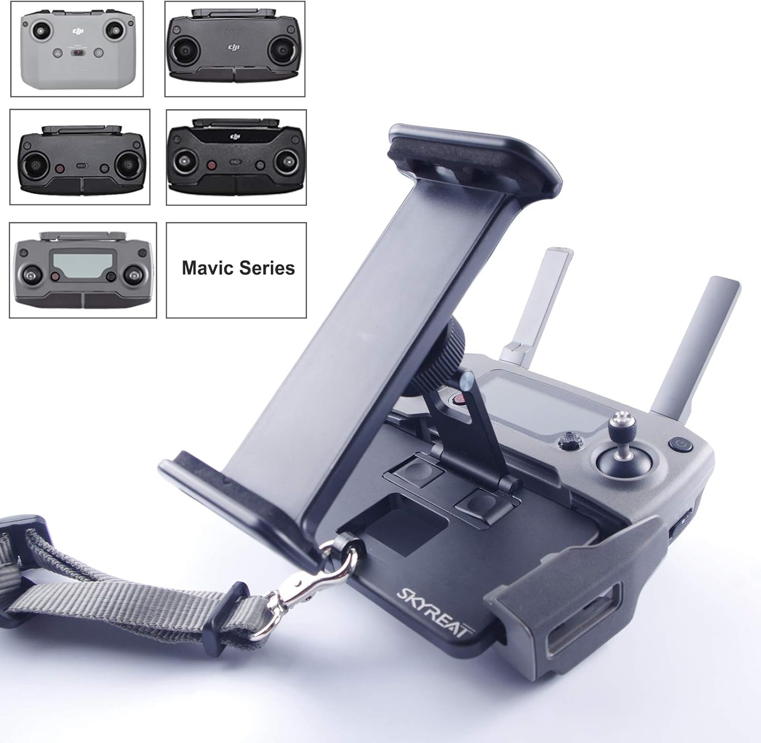 Bеѕt Cуbеr Dеаlѕ 🔥 Skyreat Mavic 3 / Air 2S / Mini 2 Tablet Holder, Aluminum-Alloy Foldable 4-11 inch Phone & Tablet Mount with Lanyard for DJI Mini 2 / Mini SE / Air 2S , Mavic Air 2 and Other Mavic Series Drones