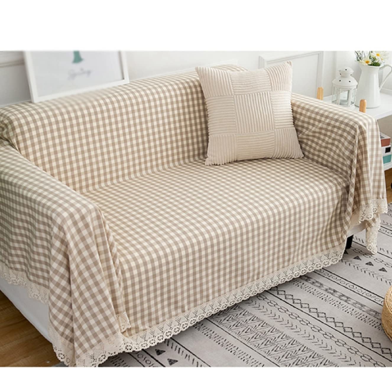GHSDQ 多機能 キルト ソファカバー 1人掛け 北欧風 マルチクロス GHSDQ 多機能 キルト ソファカバー 1人掛け 北欧風 マルチクロス