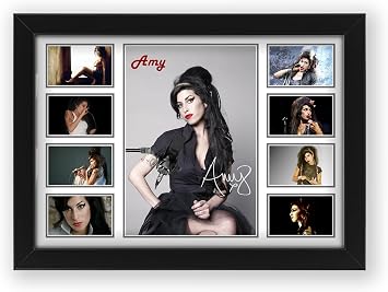 AllStarMedia Tribute to Amy Winehouse Inspired Music Poster Print | Fan Art Style Soul Singer Wall Art | Fan Art Gift | Music Wall Art | Limited Edition Print | A4 Unframed 30 x 21 CM