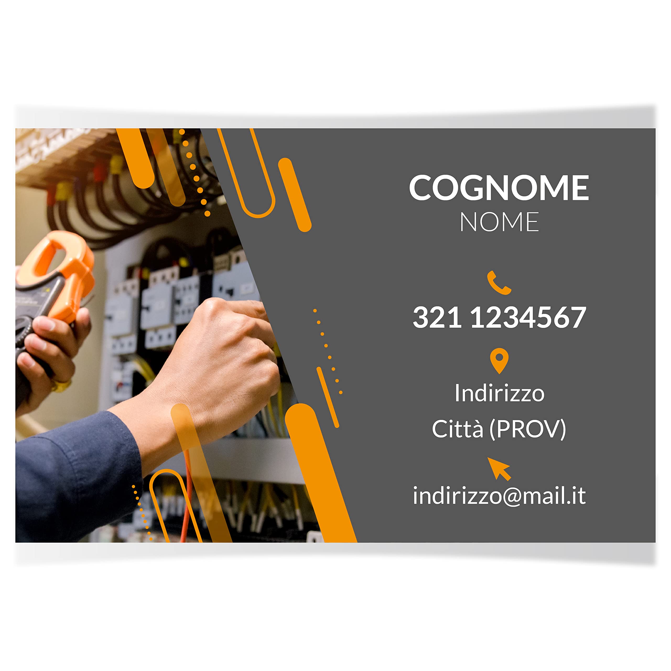 Biglietti da Visita personalizzabili - scegli la tua professione: meccanico - gommista - estetista - elettricista - estetista - truccatrice. Personalizzabili online professione - lavoro (200)