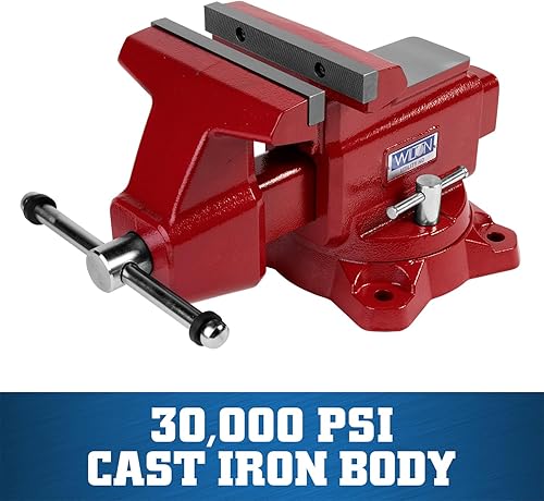 Miniatura 26 de Wilton Utility HD tornillo de banco, 6-1/2" ancho de mandíbula, apertura de mandíbula de 6-1/4", garganta de 4-1/4" (modelo 656UHD)