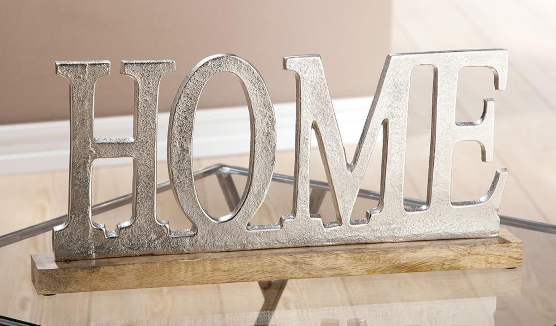 Out of the blue, Lettera luminosa, C, in legno, con 7 LED