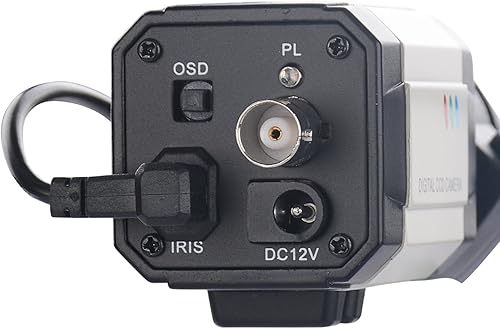 Miniatura 3 de CCTV Mini HD 13 CCD 960h Auto Iris 1000tvl 0.110-0.472 in lente varifocal Bullet Box cámara de seguridad cámara de vigilancia interiorexterior