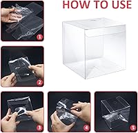 Vista 5 de MGWOTH Cajas de manzana de caramelo con agujero para palos brillantes, juego de 20 cajas de caramelo con kit de envoltorio para manzanas con Dorado