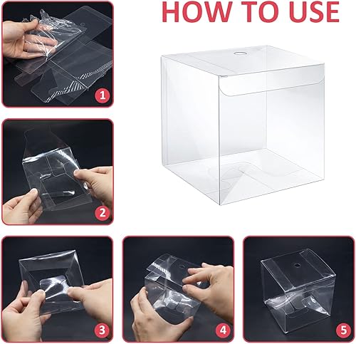 Miniatura 5 de MGWOTH Juego de 20 cajas de manzana de caramelo con agujeros para palitos brillantes, kit de envoltura de manzana caramelo con recipientes