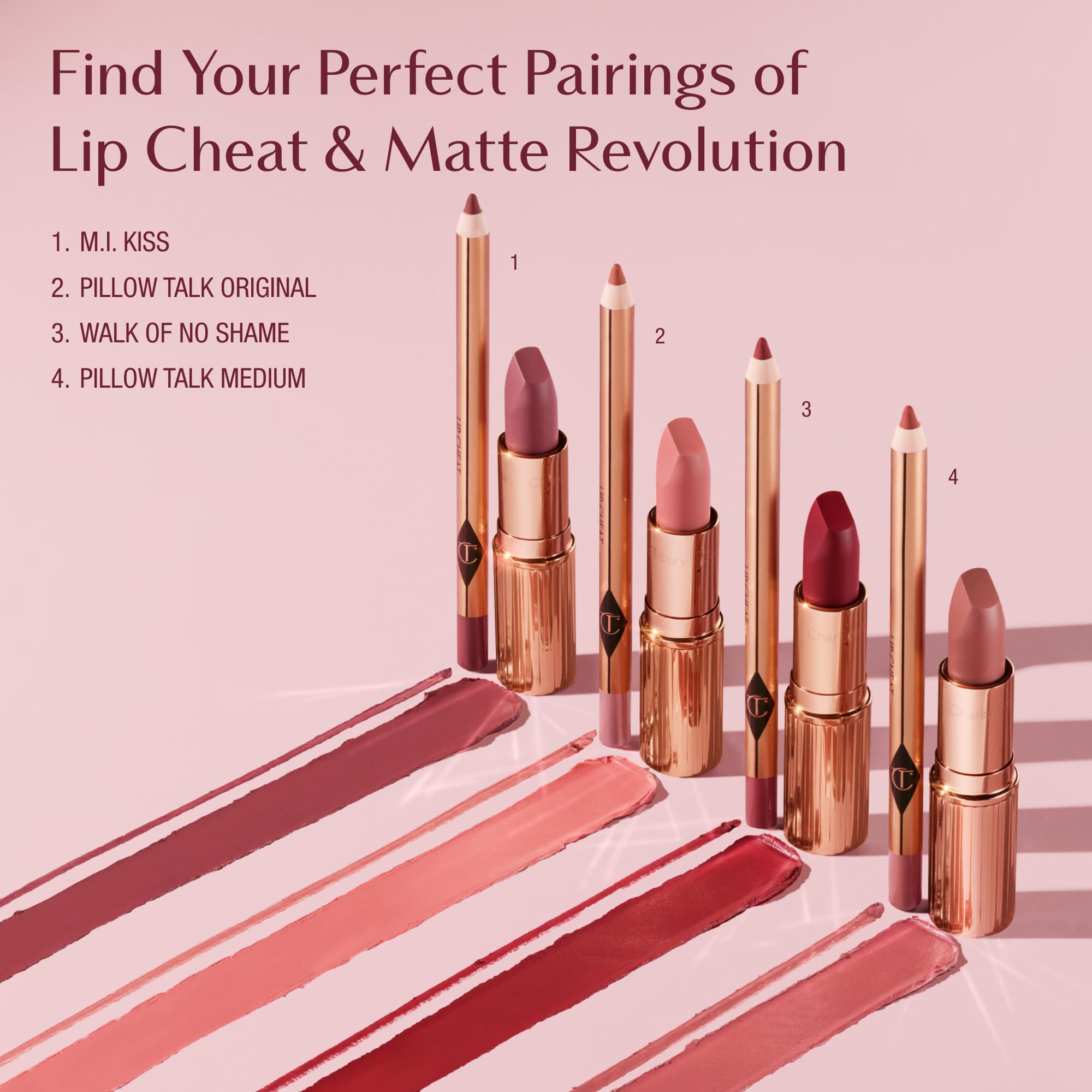 Charlotte Tilbury Lip Cheat Lip Liner Pencil - Gives Lips a Fuller-Looking, Defined Pout - Enriched with Jojoba Oil & Hyaluronic Acid - Waterproof, Smudge-Proof & Transfer-Proof
