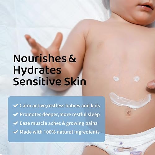 Miniatura 5 de Loción de magnesio para niños - Loción de magnesio para dormir - Alivio calmante y relajación -Loción tópica de magnesio ayuda a los niños a dormir