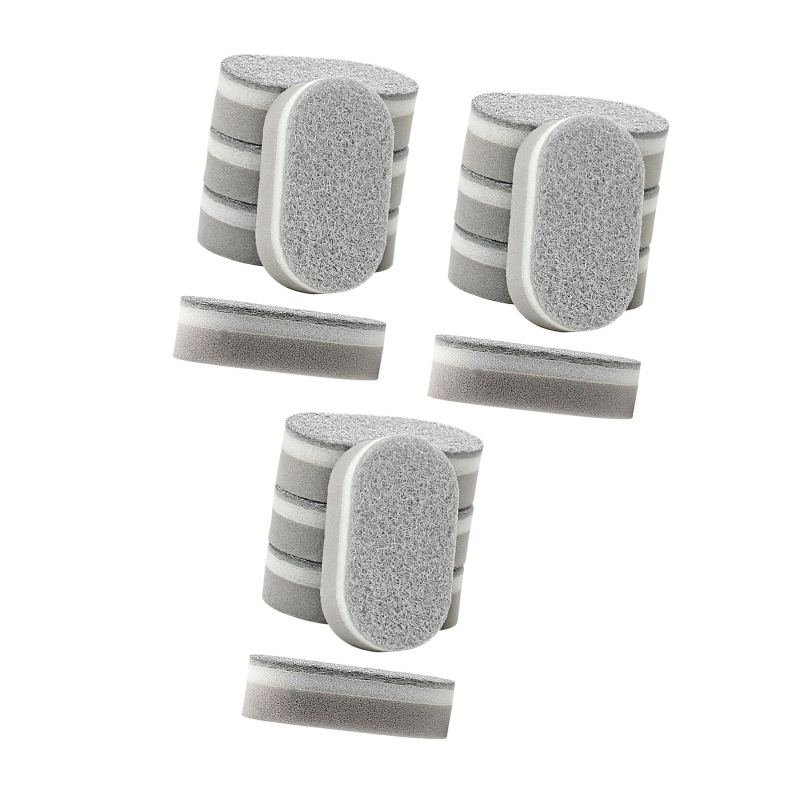 HZBB Powerful Two Sided Scrub Sponge for Complete Cleaning Dishes Cookware and Kitchen with Effective Scrubbing Power Ergonomic Sponge