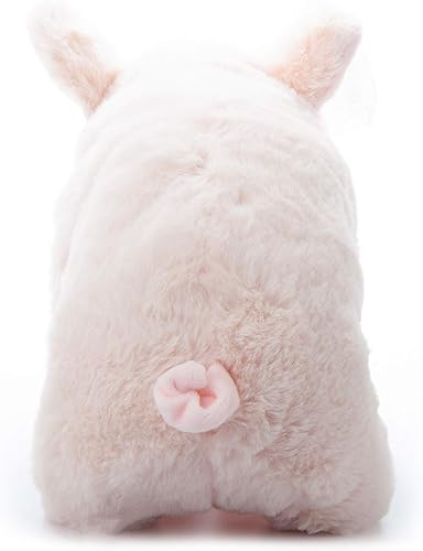Miniatura 8 de The Petting Zoo, Lash'z - Peluche de cerdo, regalos para niñas, juguete de peluche de cerdo de 12 pulgadas