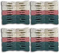Kit 40 Prendedores De Roupa Premium Reforçados, Pregador Grande De Plástico, Design Moderno Para Lavanderia, Não Marca e Não Mancha Suas Roupas (40)