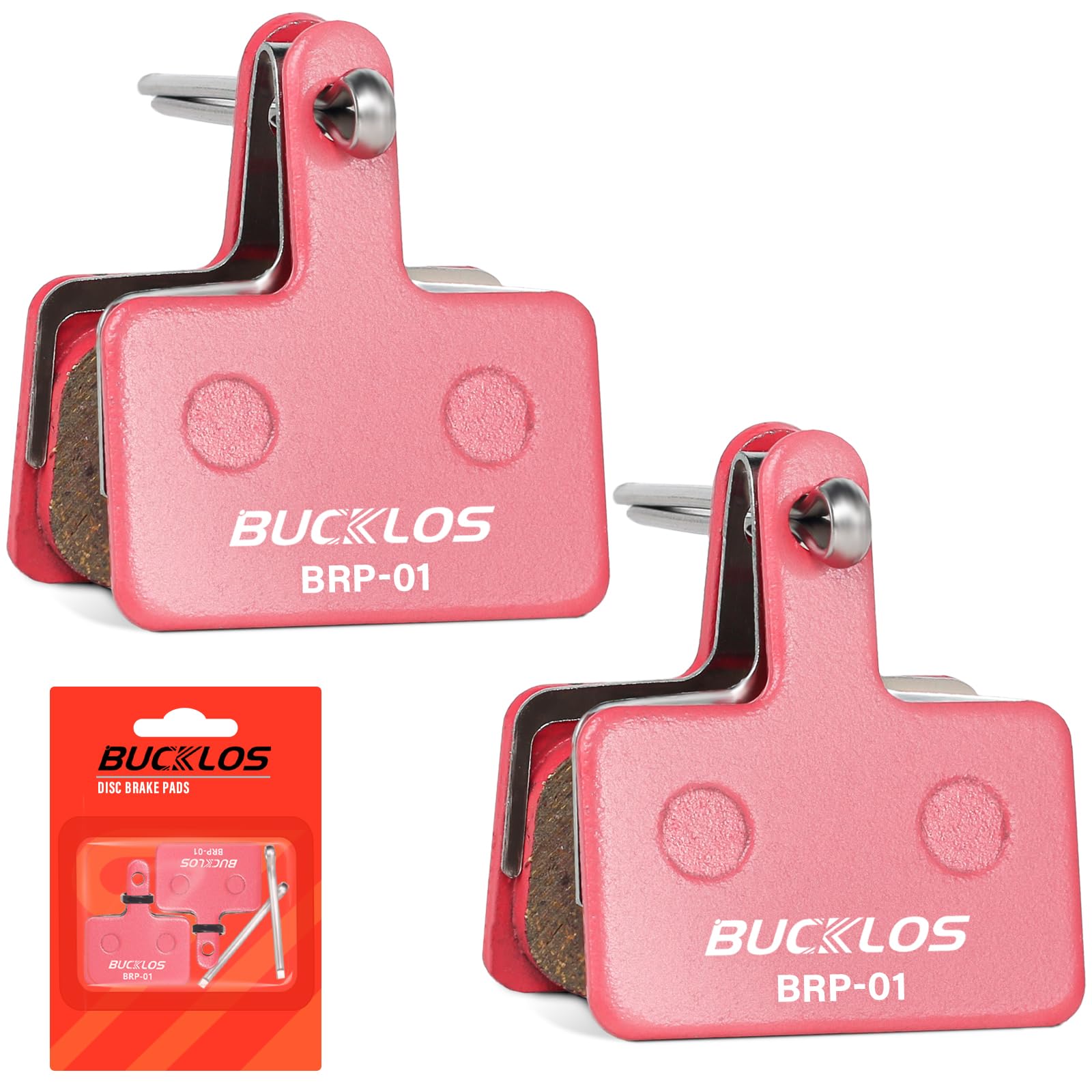 AEYINO 2 Pairs Bike Brake Pads for TRP Tektro Shimano MT200 Deore Br-M575 M525 M515 T615 T675 M505 M495 M486 M485 M475,Disc Brakes Pads for Bicycle Mountain/Electric/Road/MTB โ image 1