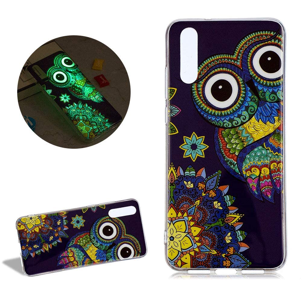 DasKAn Luinosa Custodia per Sasung Galaxy J6 2018,Fluorescente Colorato Arte Pittura