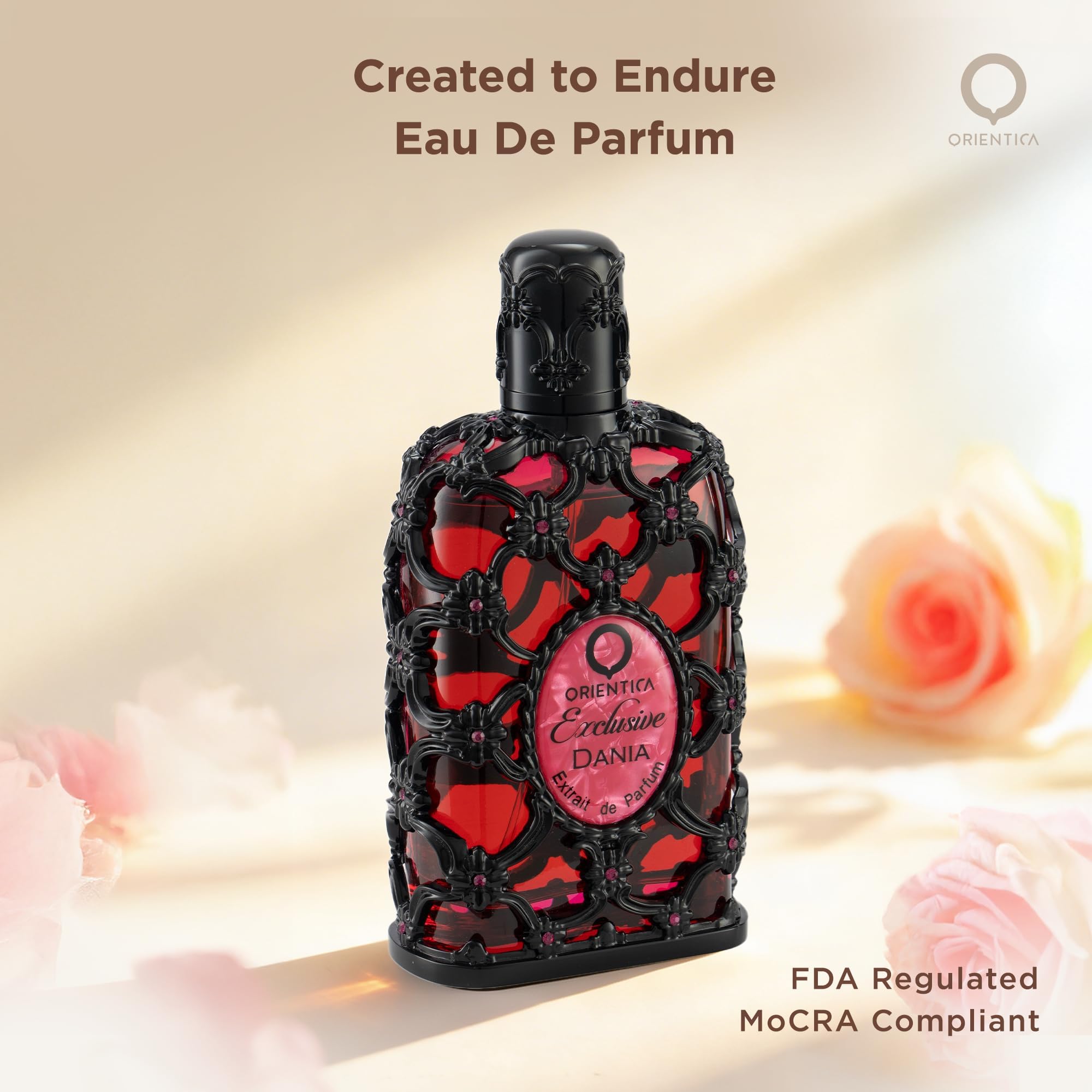 Orientica Exclusive Dania Extrait de Parfum 2.7oz80ml Womens Cologne with Orange Peach Coconut Gardenia Tuberose Vanilla Perfume Fruity Floral Arabic Perfume for Women - Perfumes Arabes de Mu product thumbnail 6