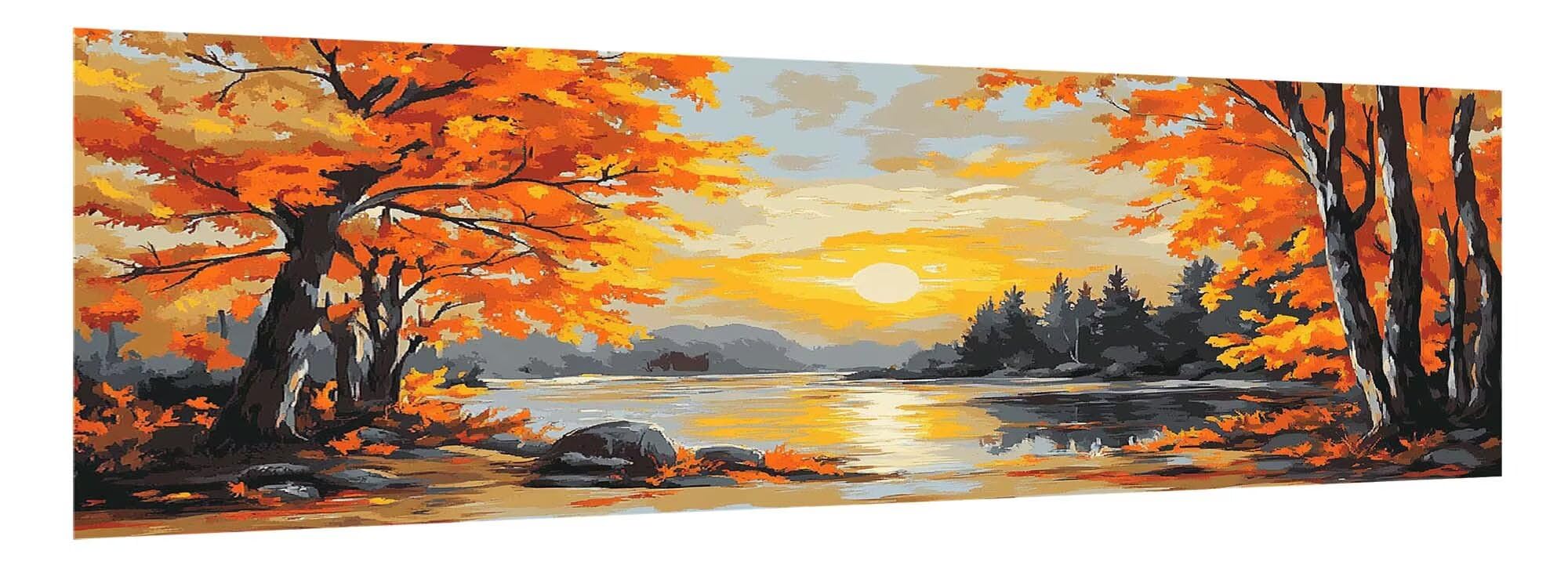 Diamond Painting Abstrakt, XXL Diamond Painting Erwachsene 50x130cm s0h-24