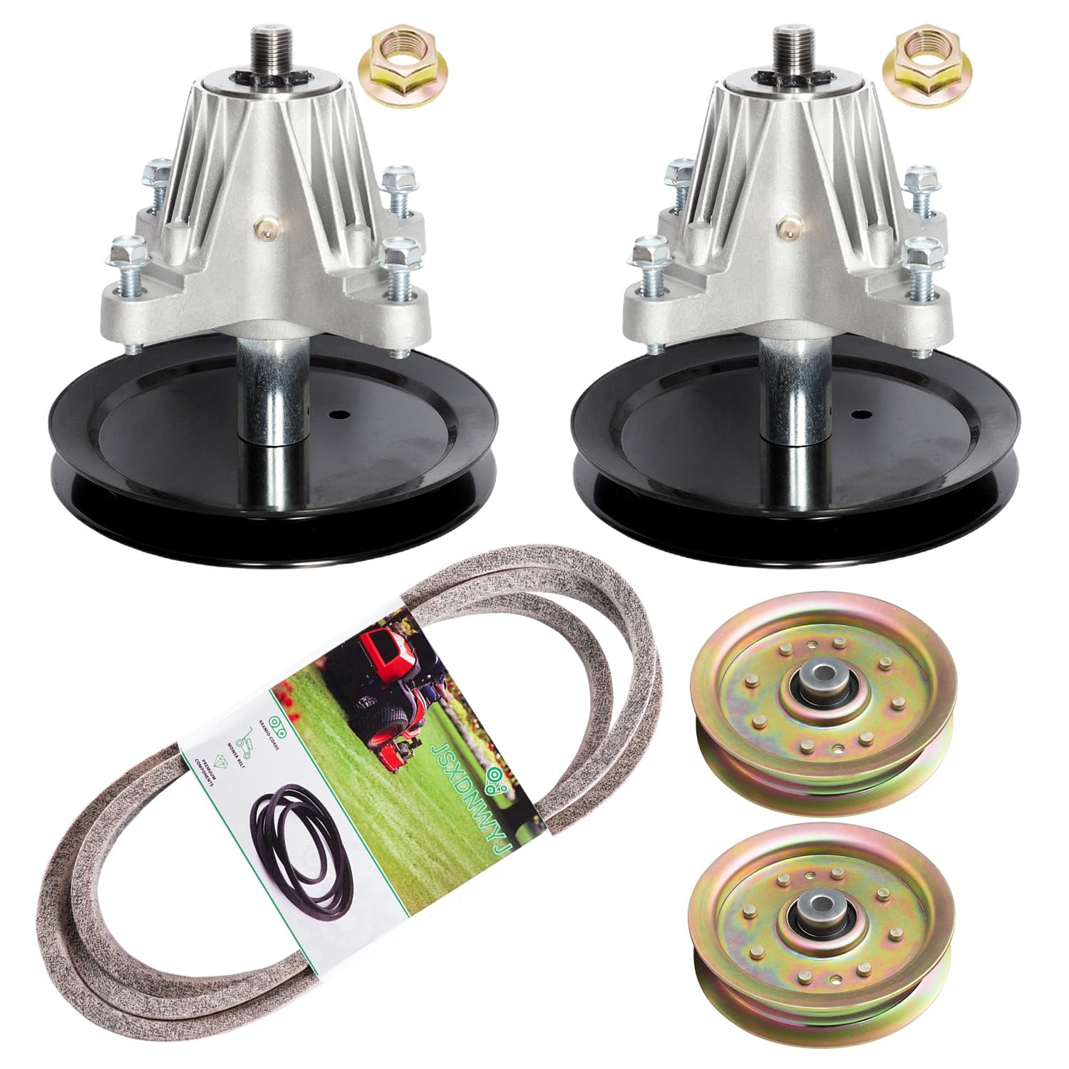 Conjunto de husillo con husillo que sustituye a MTD/Troy Bilt 918-04865A, 918-04865 618-04636A; Be lt sustituye a Cub Cadet/MTD/Troy Bilt 754-04219, 954-04219; sustituye a 756-04129B, 77. 56-04 129C;