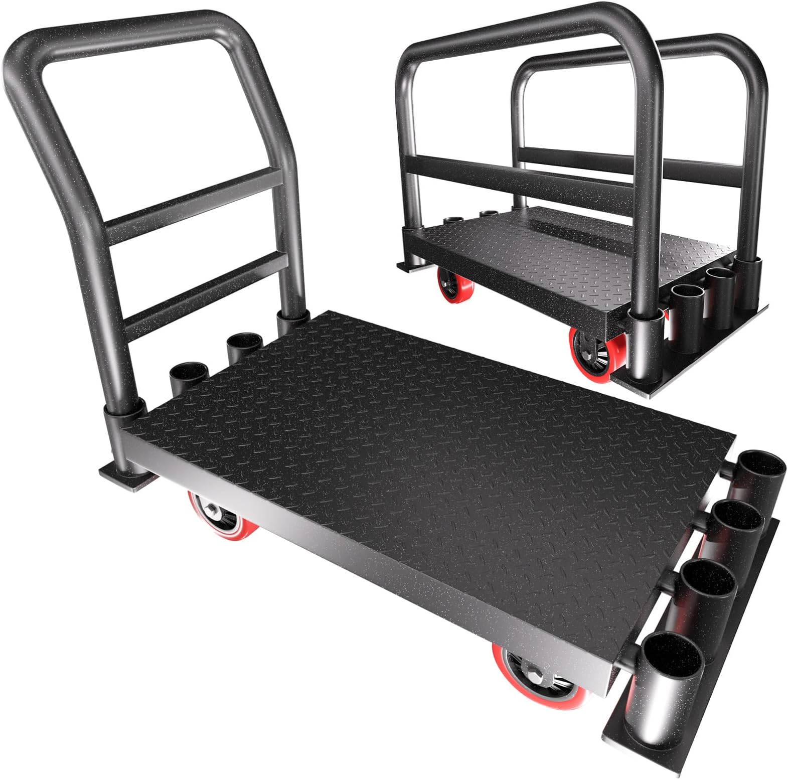 Amazon.com: Steel Panel Truck Cart, Platform Truck Cart, Heavy Duty ...