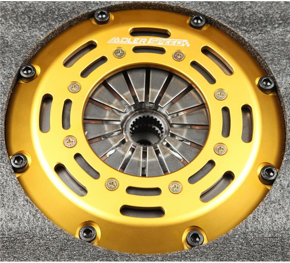 AdlerSpeed Racing Clutch Twin Disc Kit Compatible with Honda Accord Prelude H22 H23 F22 F23