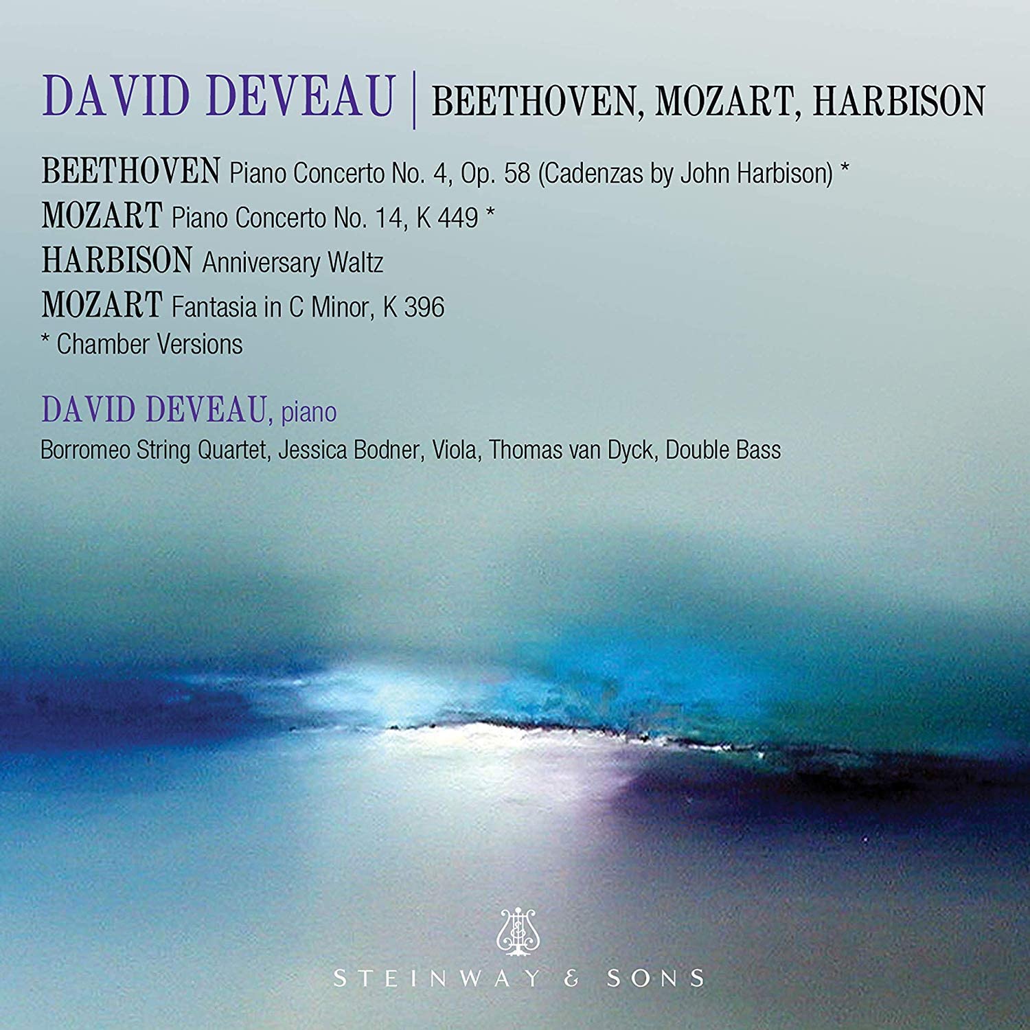 STNS30099 Various Artists David Deveau: Beethoven, Mozart, Harbison CD NEW