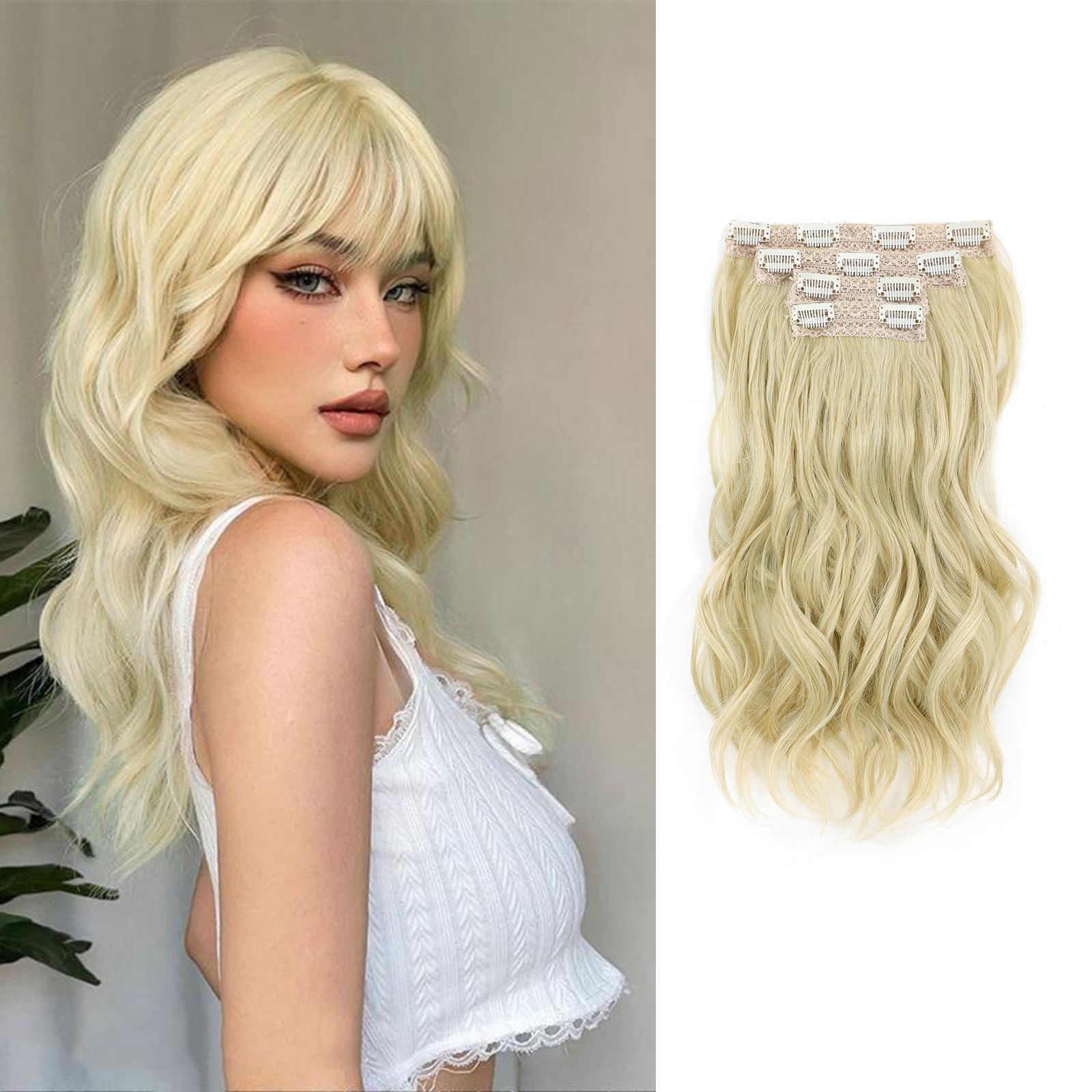 Amazon.com : Clip in Hair Extensions, 14 Inch Hair 