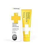 First Honey Wound Healing Ointment [ 1oz - 28.4g ] | 100% Active Leptospermum | Fast Relief & Skin Repair | Manuka Honey from New Zealand | Antibiotic Free Burn Care, Scar Gel, Dressing Aid