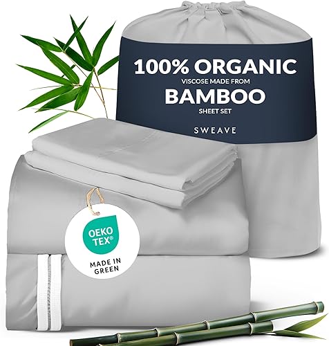 Miniatura 7 de Mezcla óptima de 70% viscosa orgánica derivada de bambú y 30% algodón de fibra larga, lujosamente suave, transpirable y naturalmente refrescante,