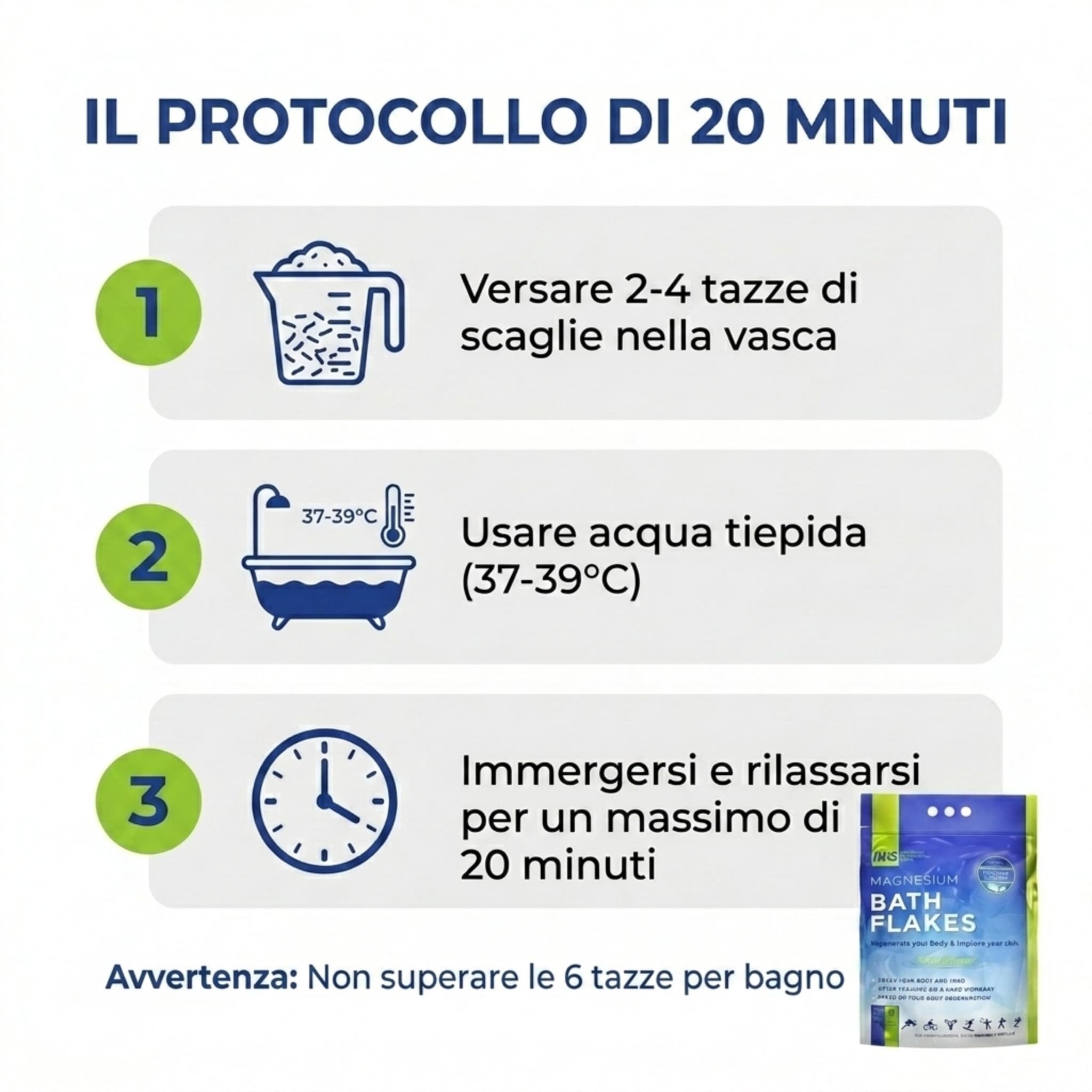 MRS Sali da Bagno Fini al Magnesio, Sale di Epsom, Sali da Bagno, Per trattamento Muscoli e Piedi, Rigenera il Corpo e la Mente, Sistema Rigenerante al Magnesio, 4kg - 8.8 lb