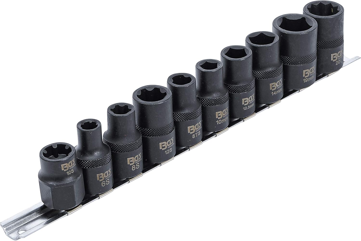 BGS 2560 | Special Car Sockets | 3- / 5- / 6- / 10-point | 10 pcs.