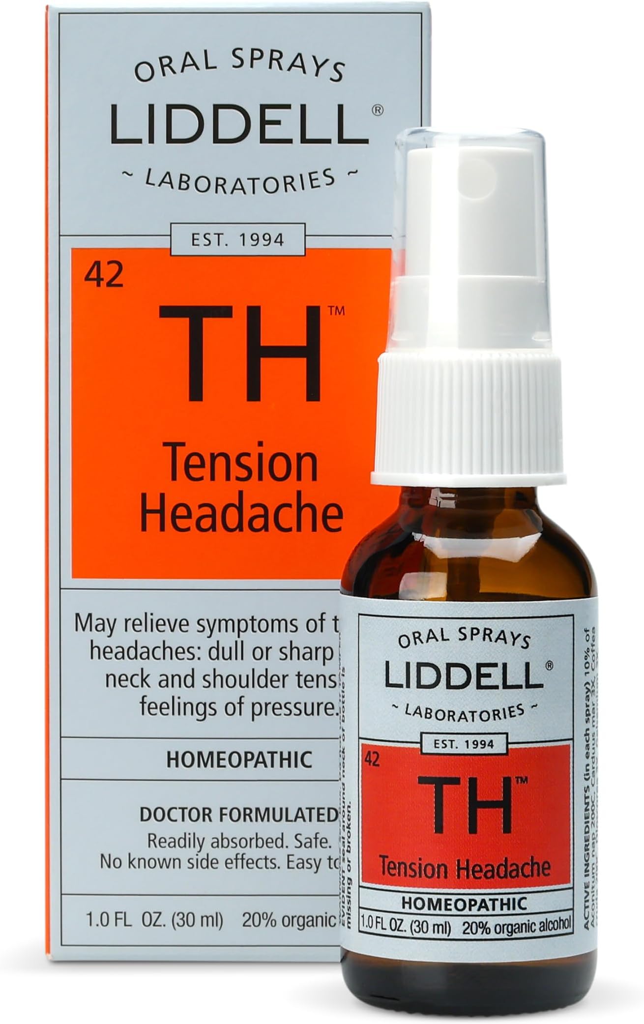 Liddell Homeopathic Tension Headache 1 Ounce