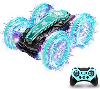 DANZHANG Voiture Télécommandée Amphibie Jouets Cadeau 3-12 Ans