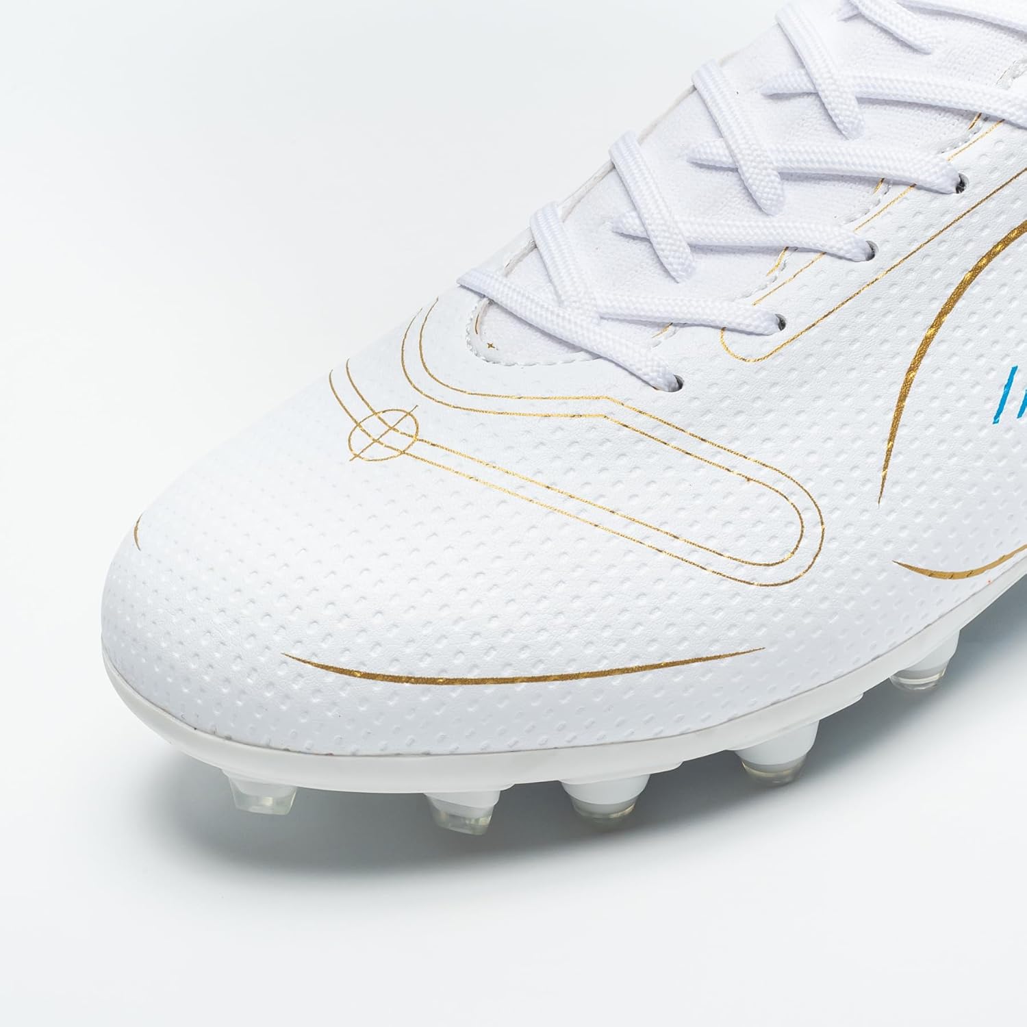 Kids Soccer Cleats Boys Girl Football Cleats Youth Turf Soccer Cleats High Top Athletic Outdoor Trainning Football Shoes for Little/Big Kid - Image 2