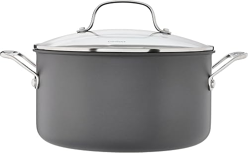 Miniatura 2 de Cuisinart 644-24 Chef's Classic - Olla antiadherente de 6 cuartos de galón de anodizado duro, con tapa