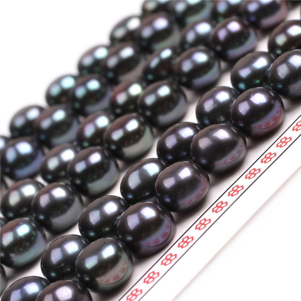 4/5 8mm - 9mm 30 Pairs AAA Grade Light Pink Half Drilled Freshwater Cultured Pearls Beads for Earrings Stud Jewelry Making (Pink)