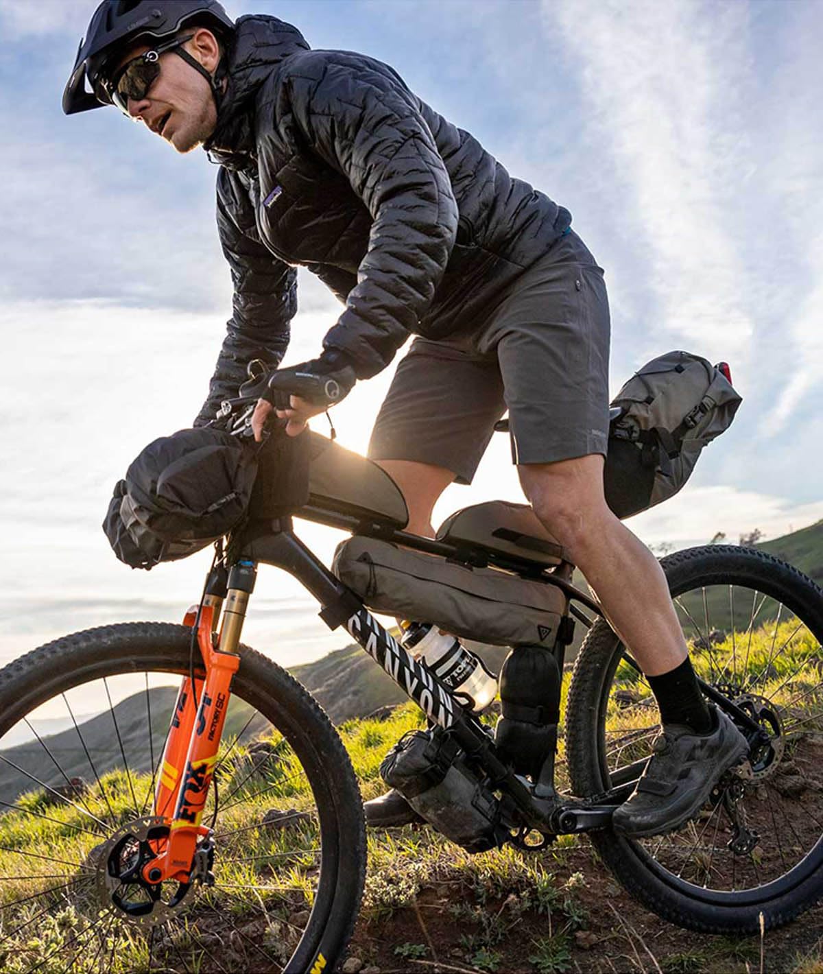 TOPEAK Torba do ładowania od przodu, zielona, 8 l
