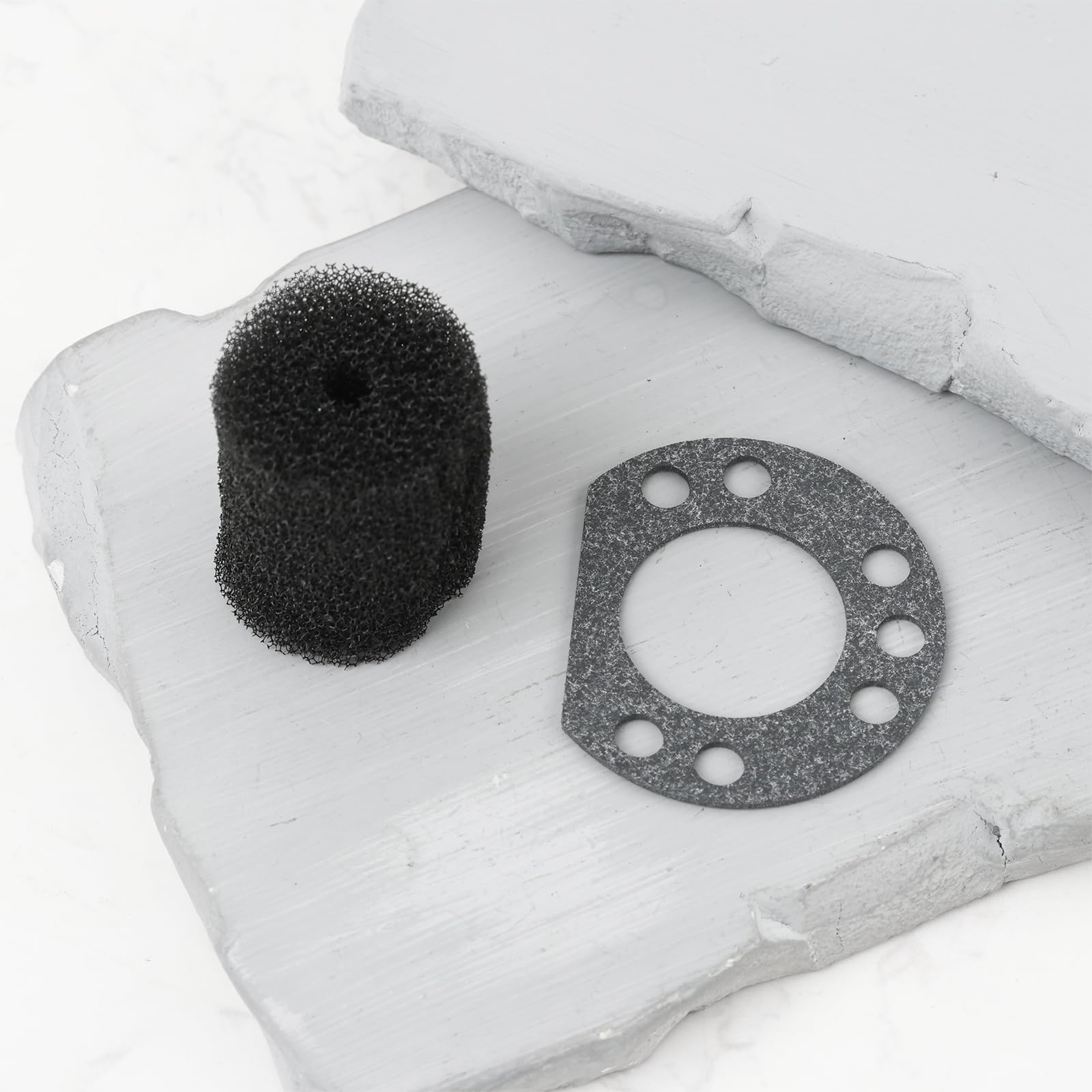 ECSiNG 1 Set Kit Membrana Bomba de Aceite Motosierra 1120-640-1300 0000-997-0610 Compatible con Stihl 009 010 011 012