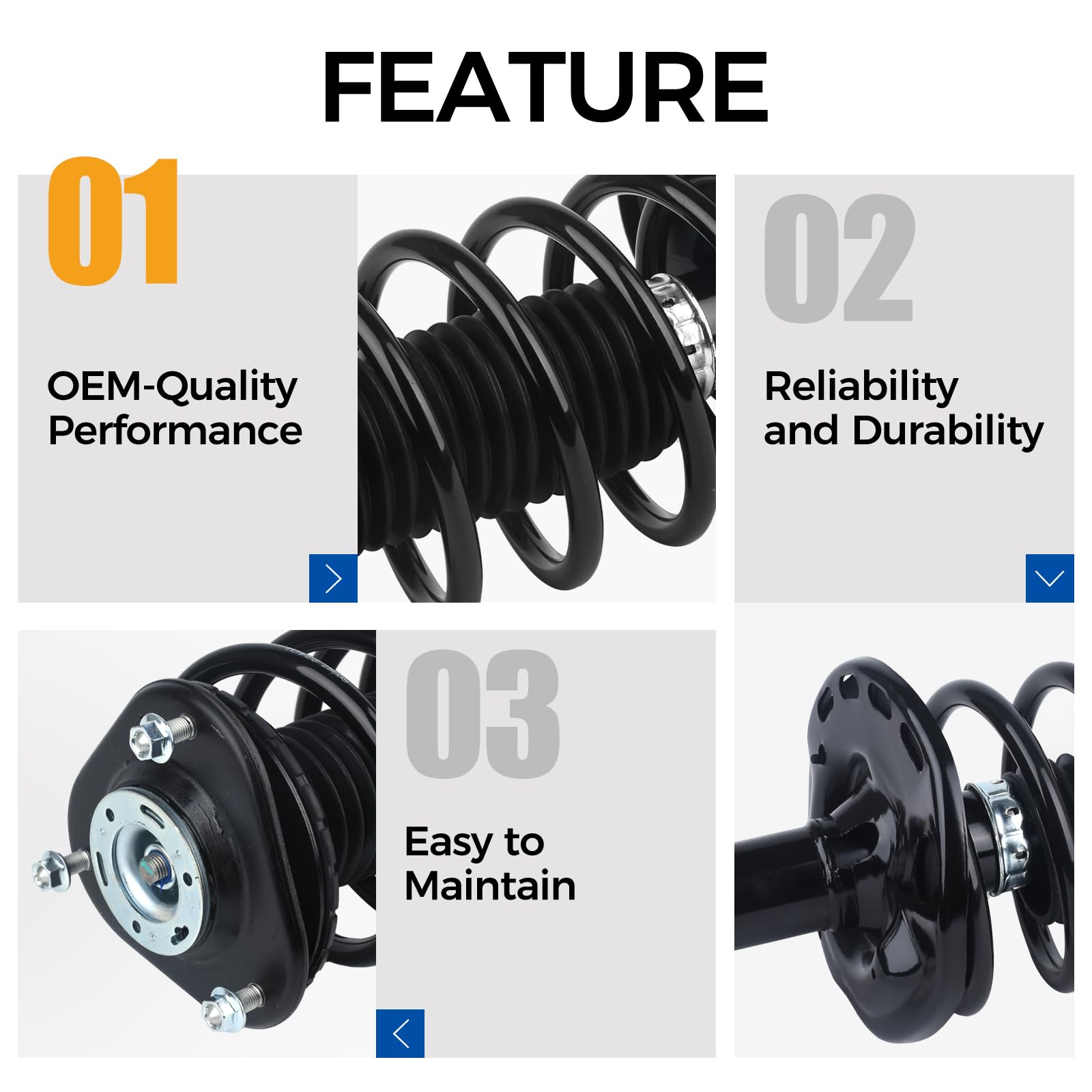 Distinction 1〜4,S, 2000＋VOCABULARIST Amazon.com: PAROD 172688 172689 Front Shock Absorber Struts