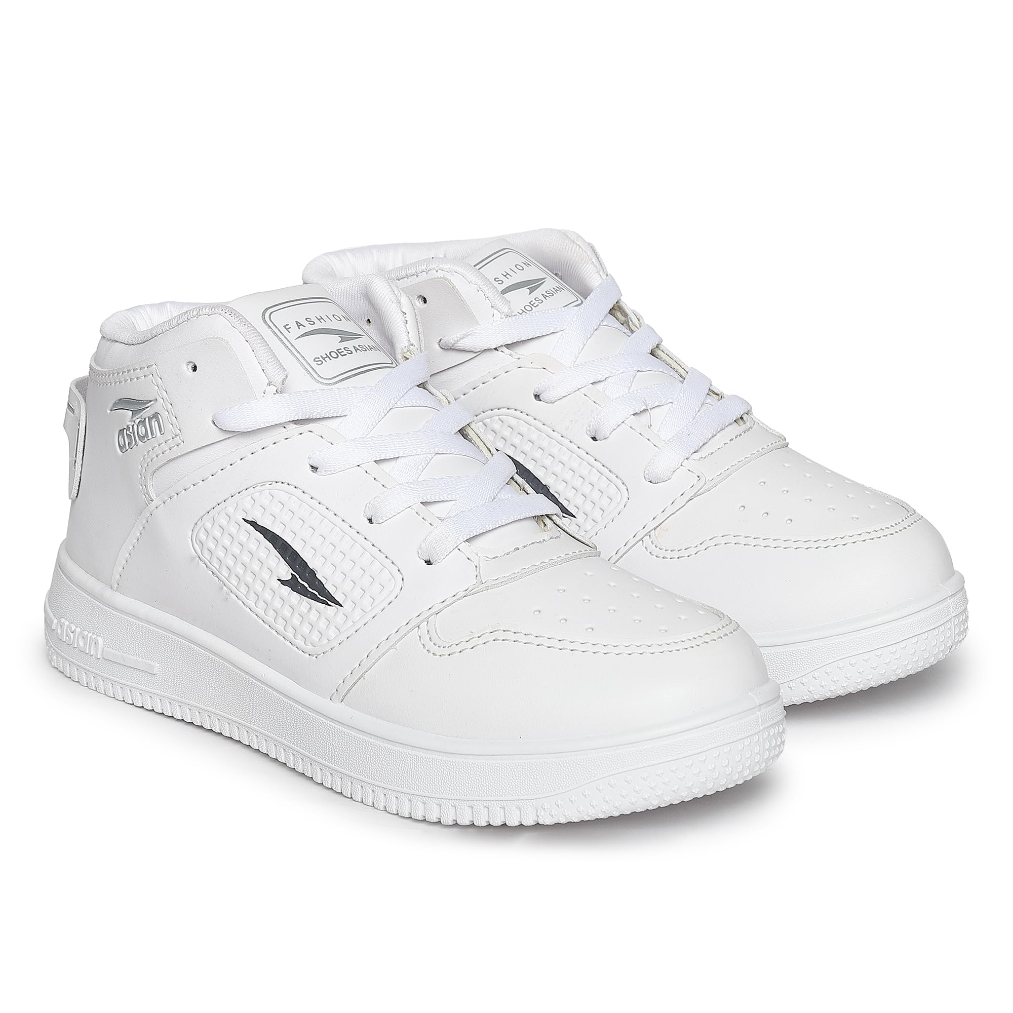ASIAN Boys Thunder-13 Casual White Sneaker High-Neck with Lightweight Synthetic Upper Lace-Up Shoes for Kids & Boys (B0CH8KHVT3) Amazon Price History, Amazon Price Tracker