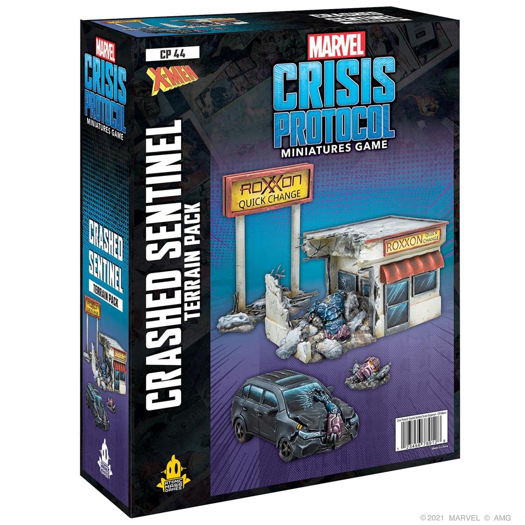 Atomic Mass Games MARVEL: Crisis Protocol - Crashed Sentinel Terrain Pack