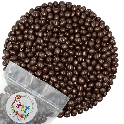 Chocolate Covered Roasted Espresso Coffee Beans (5 Pound, Dark Chocolate) - Dark Chocolate - 5 Pound (Pack of 1)