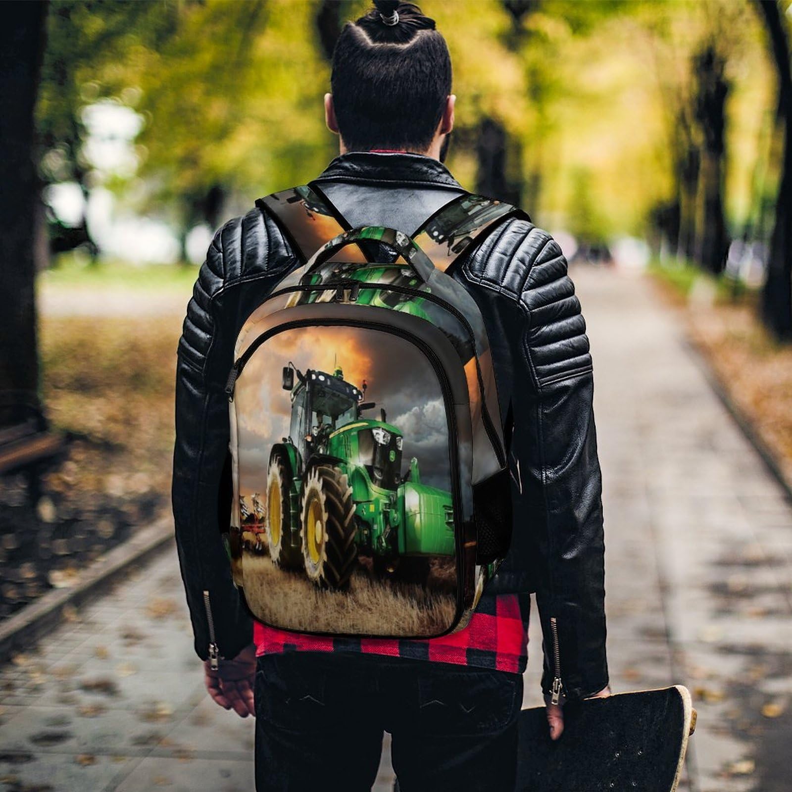 Cartable Garçon CP Mode Cartable Tracteur Filles Sacs D'école Scolaire Pour Ado Enfant Sac A Dos Pour Ordinateur Portable Loisir De Voyage