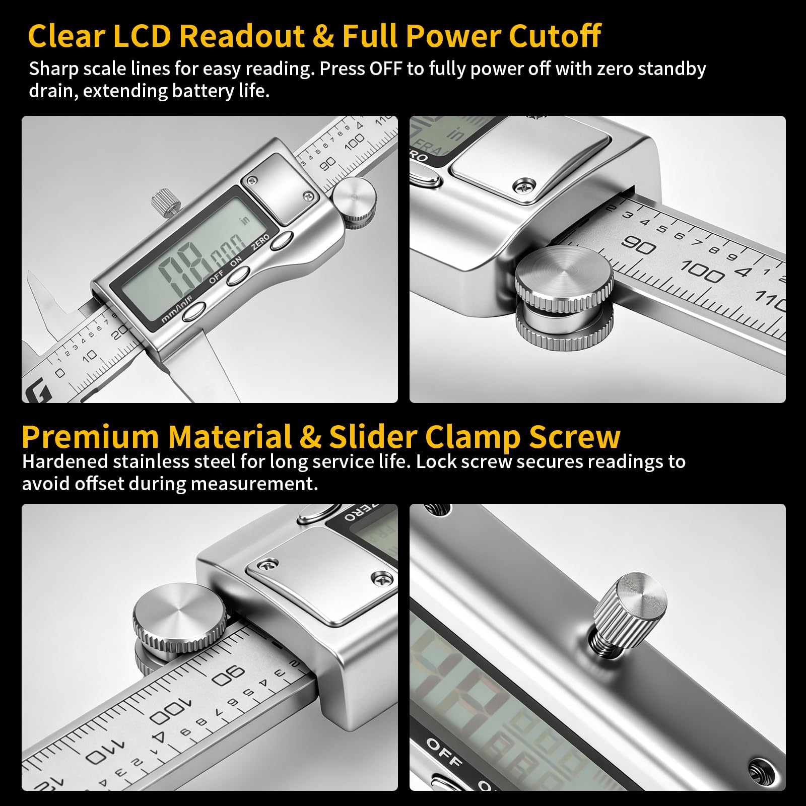 GRENPRO Digital Vernier Caliper - Precise Measurement -3