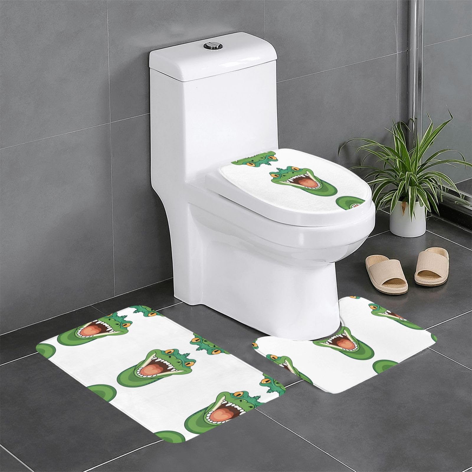 Tapis de salle de bain antidérapants pour coiffeuse toilettes baignoire