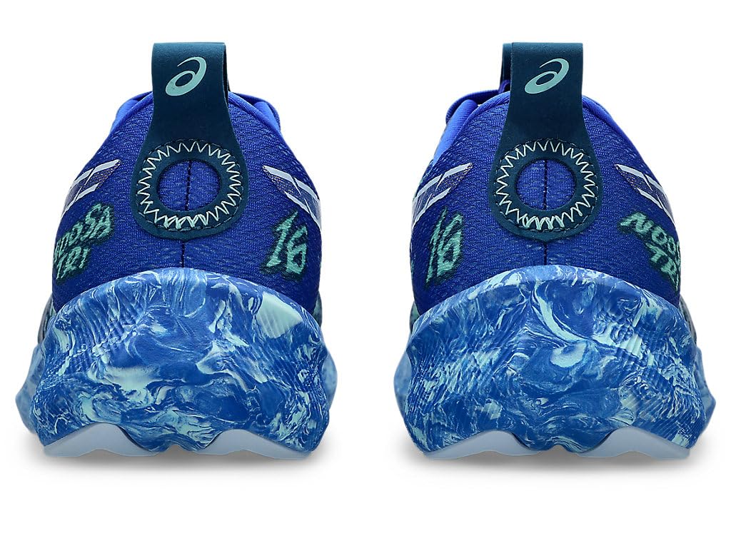 ASICS Noosa Tri 16 Laufschuhe Wettkampfschuh Herren blau - neon Blue/Illuminate Mint 45