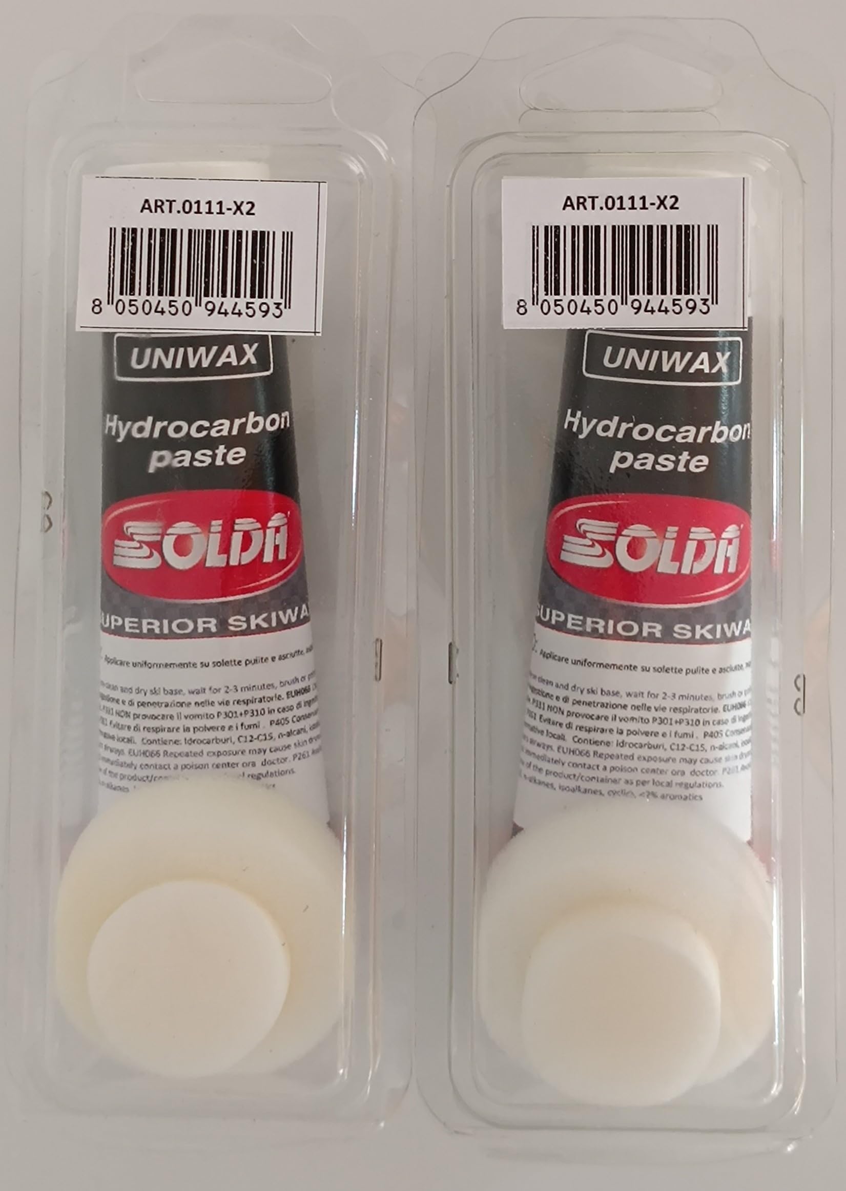 SOLDÀ New UNIWAX x2 - Sciolina in Pasta 2 x 75 ml