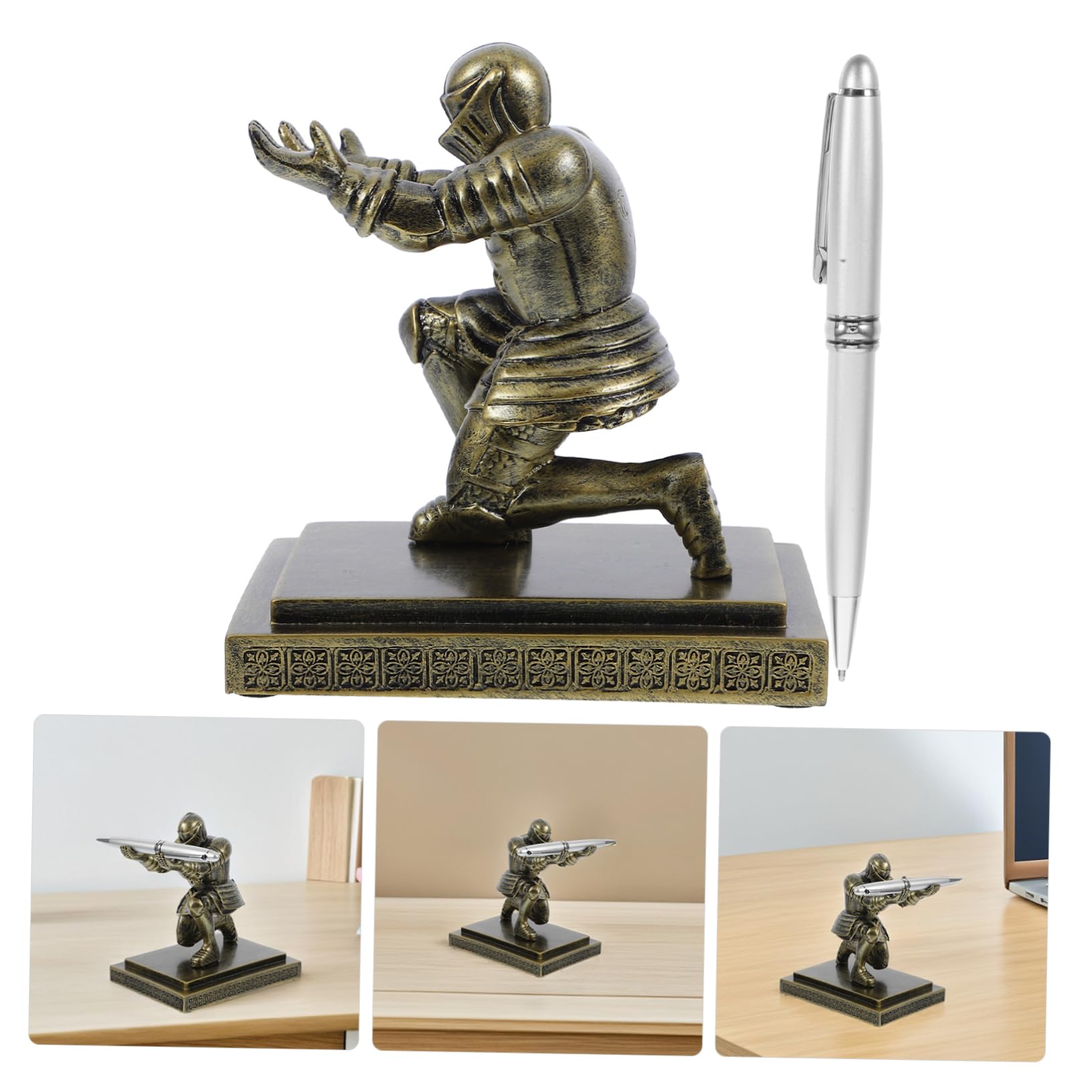 SHINEOFI Portapenne Decorativo Per Scrivania Portapenne Organizer Da Ufficio Accessorio Da Scrivania Per Penne e Piccoli Oggetti