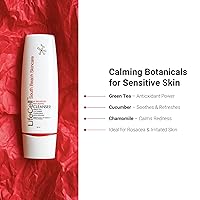 Vista 3 de LifeCell Limpiador facial antienvejecimiento, lavado facial diario con pH equilibrado con té verde, pepino y resveratrol, removedor de maquillaje