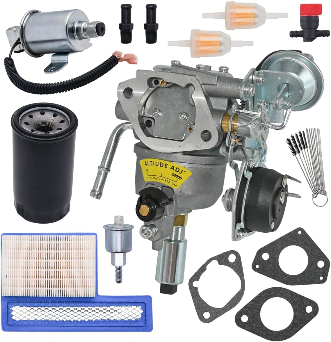 541-0765 Carburetor Fit for Cummins Onan RV QG 5500 Marquis Gold Generator HGJAA HGJAB HGJAC With 140-3116 Air Filter 122-0836 Oil Filter