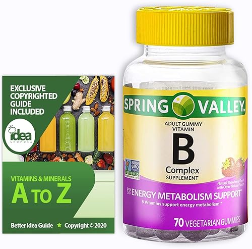 Gomitas vegetarianas complejas de vitamina B para adultos paquete de 70 unidades con exclusivas vitaminas y minerales de la A a la Z guía de mejores