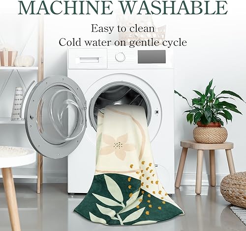 Miniatura 5 de Lahome Alfombra lavable para pasillo, alfombra de 2 x 4 para dormitorio, antideslizante, de pelo bajo, suave, alfombra de pasillo de baño, alfombra
