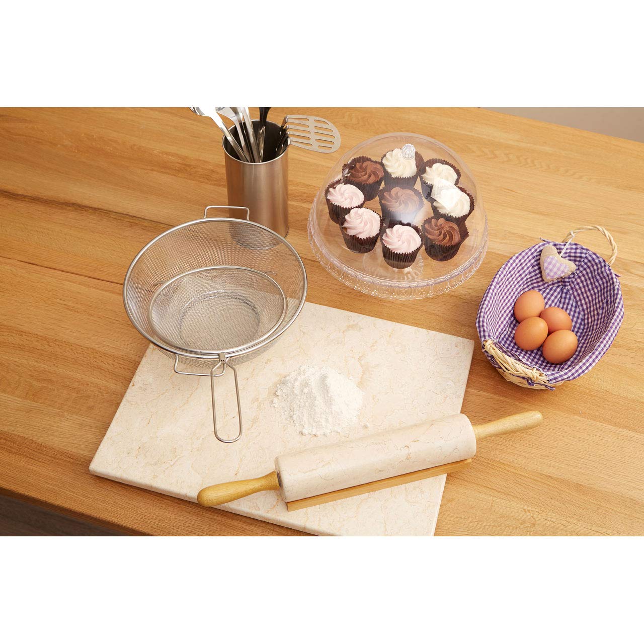 Premier Housewares - Présentoir à Gâteau avec Dôme Transparent (Import Grande Bretagne)
