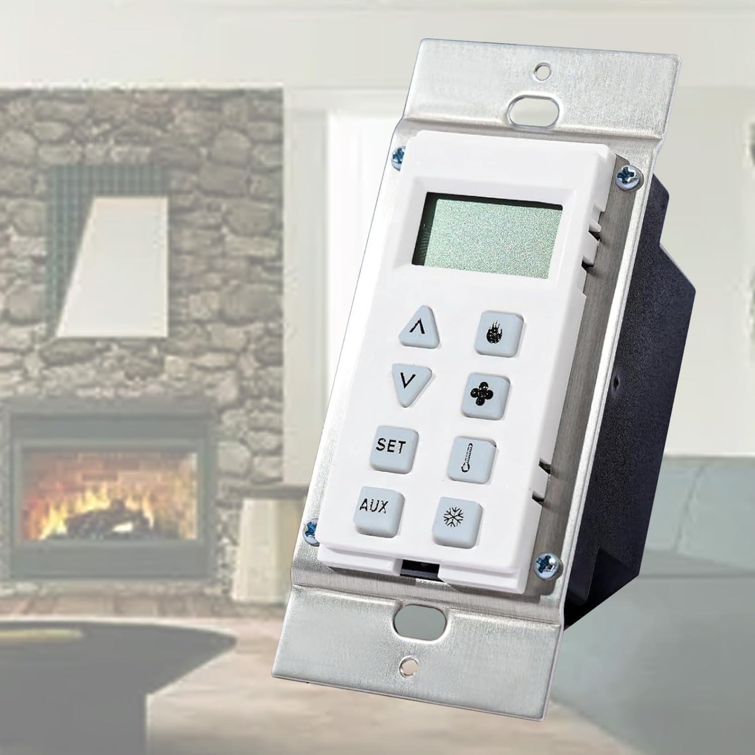 HTI-12-007 Wall Control Switch Assembly Compatible with Heat N Glo, Heatilator, QuadraFire Gas Fireplaces, Replacement for NG and LP Units